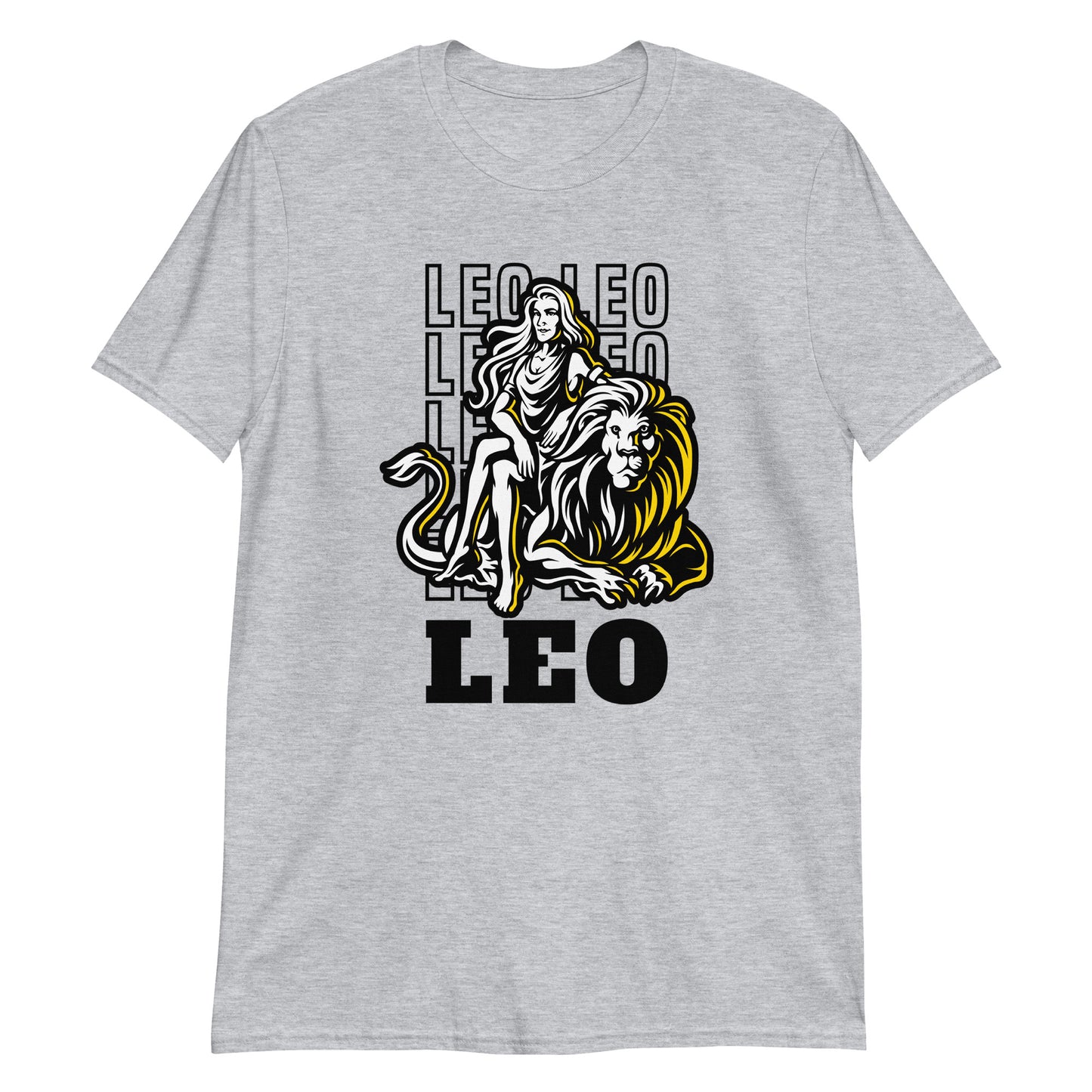 Leo Kurzarm-Unisex-T-Shirt