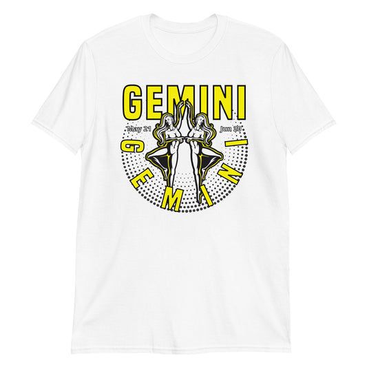 Gemini Kurzarm-Unisex-T-Shirt