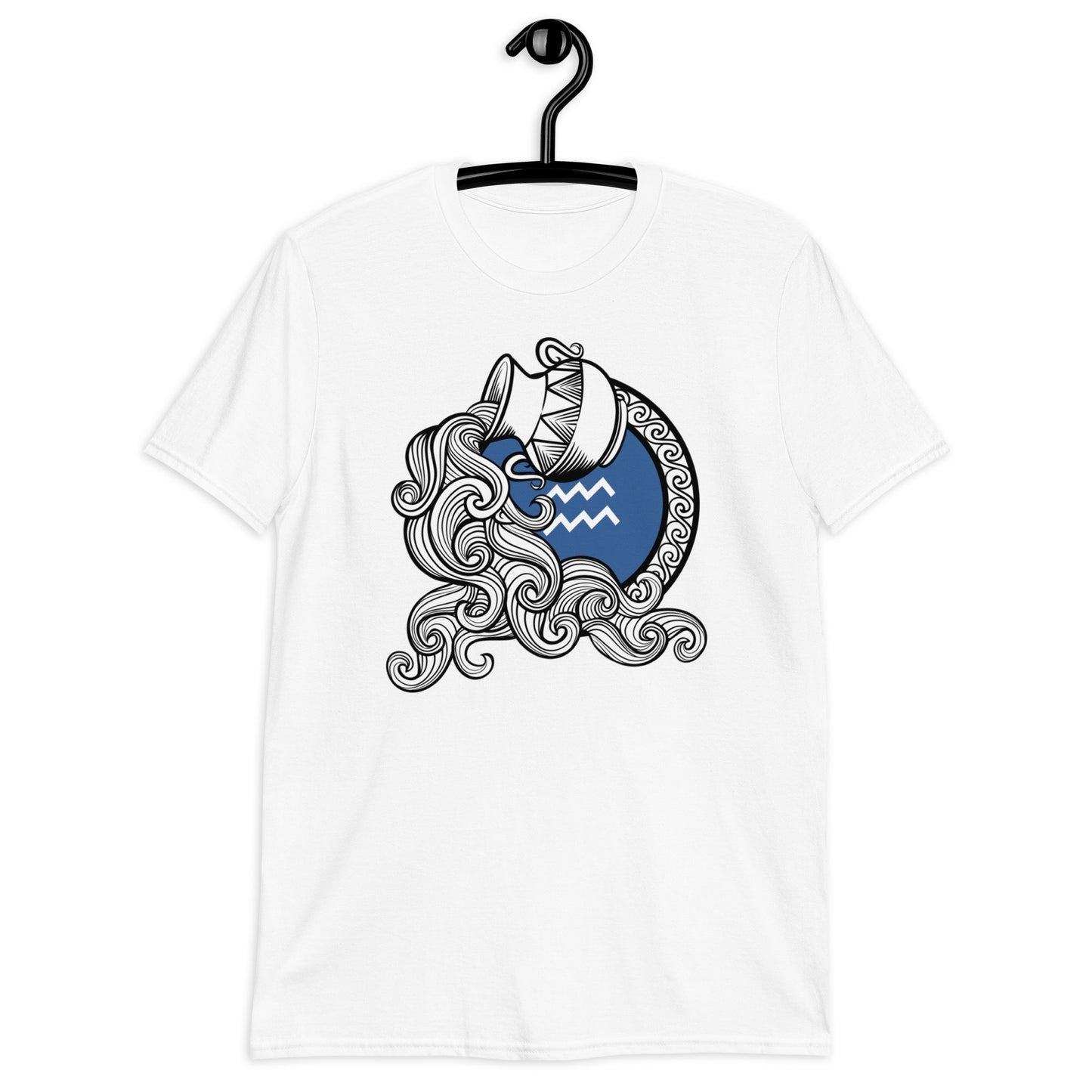 Camiseta unisex de manga corta Acuario