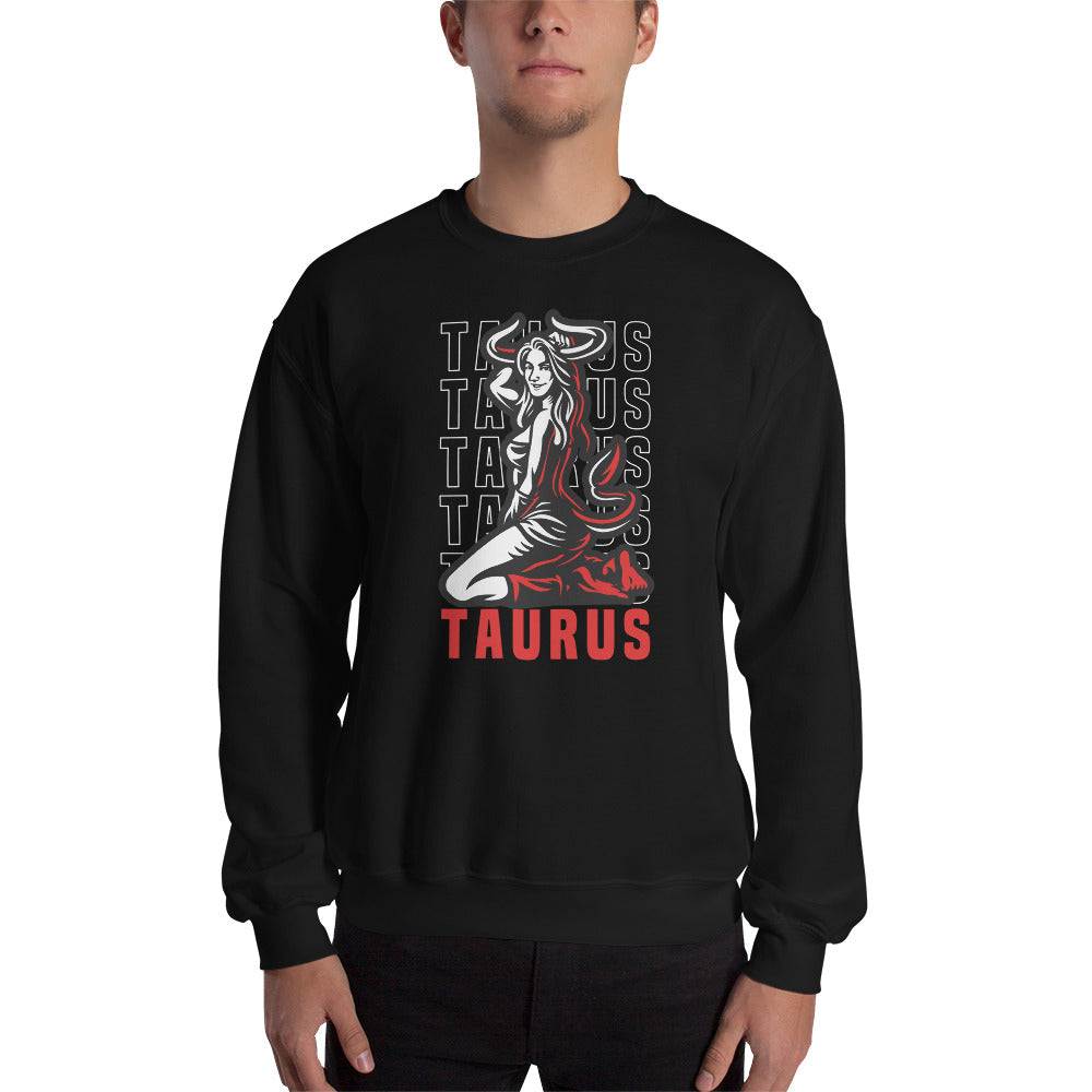 Taurus Zodiac Sign Unisex Sweatshirt