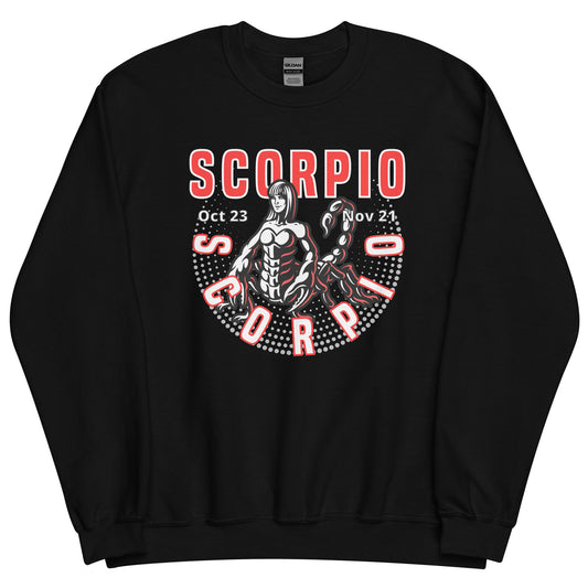 Skorpion Sternzeichen Unisex Sweatshirt