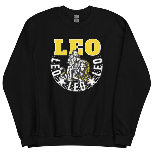 Leo Sternzeichen Unisex Sweatshirt