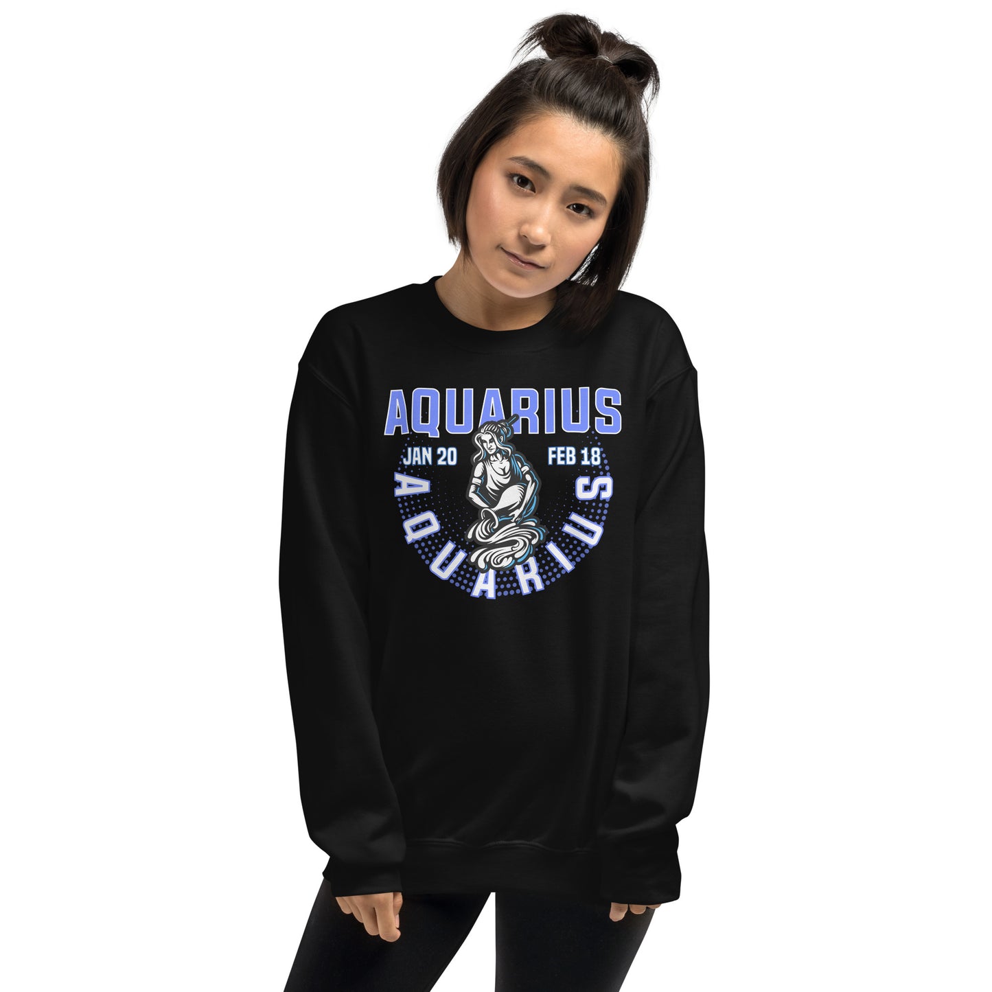 AquariusZodiac Sign Unisex Sweatshirt