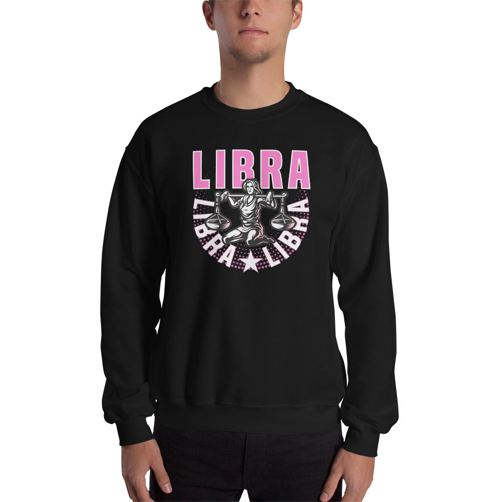 Libra Zodiac Sign Unisex Sweatshirt