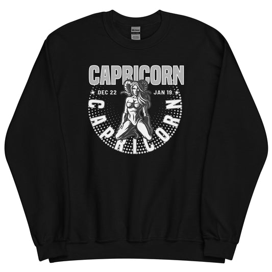 Sudadera unisex con signo del zodiaco Capricornio