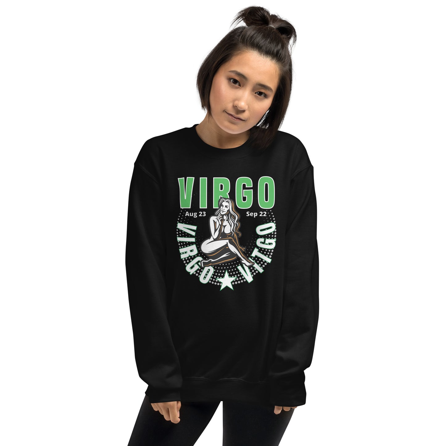 Virgo Zodiac Sign Unisex Sweatshirt