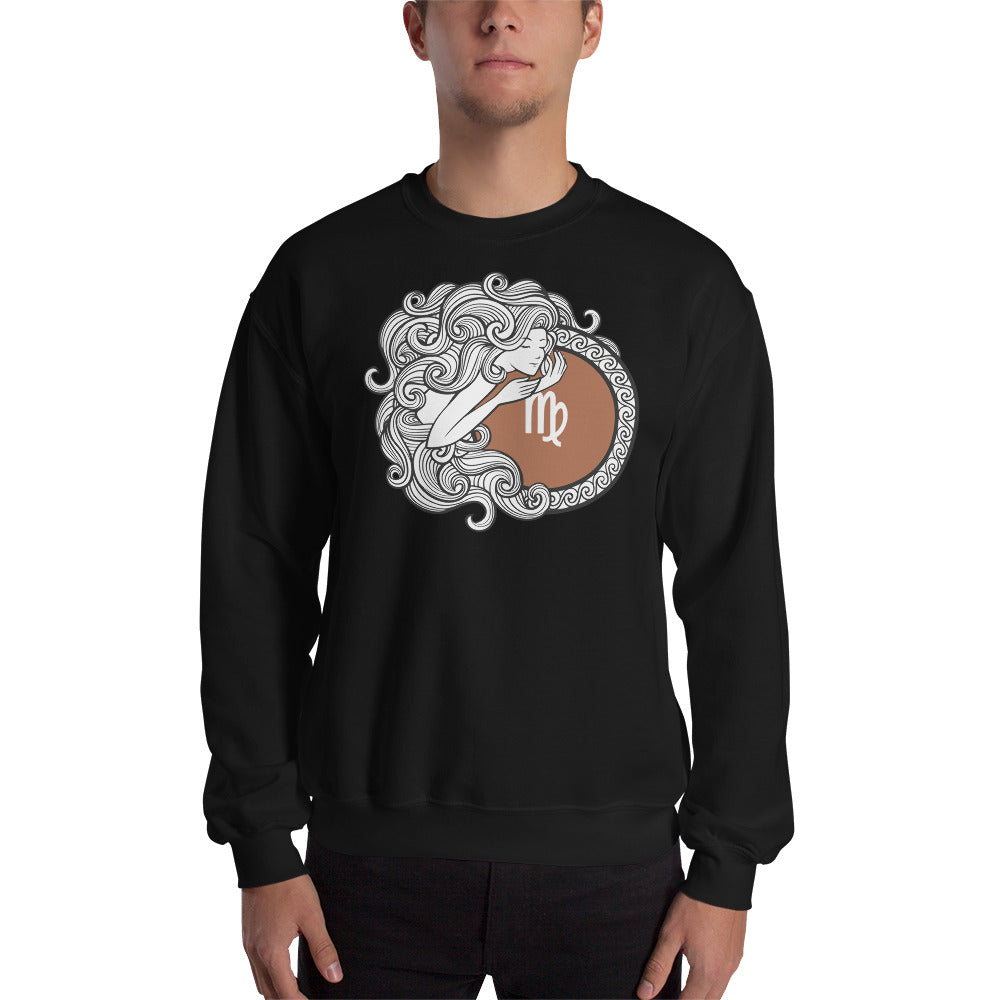 Virgo Zodiac Sign Unisex Sweatshirt