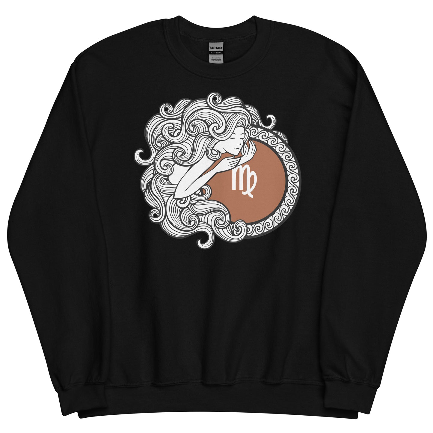 Virgo Zodiac Sign Unisex Sweatshirt