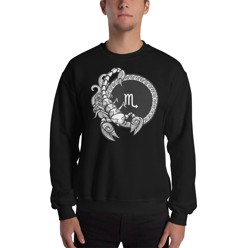 Scorpio Zodiac Sign Unisex Sweatshirt