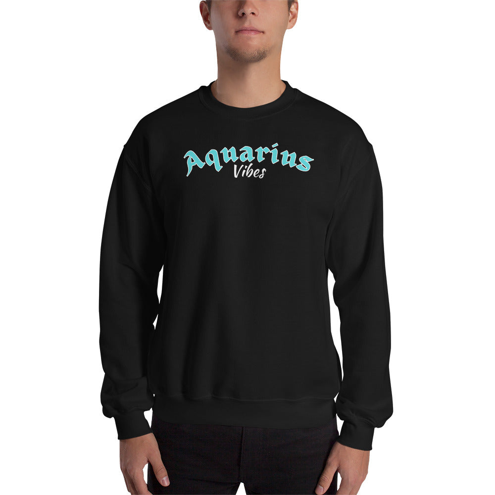 Aquarius Zodiac Sign Unisex Sweatshirt