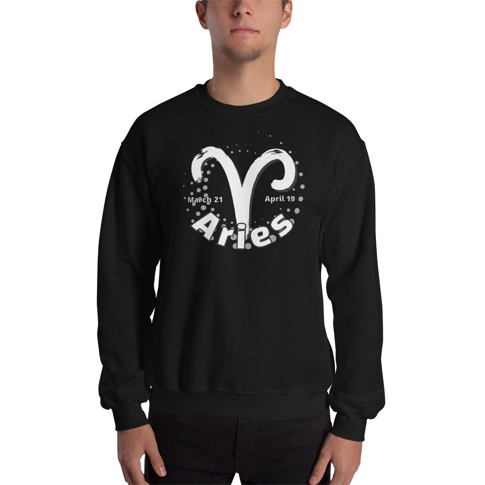 Aries Zodiac Sign Unisex Sweatshirt