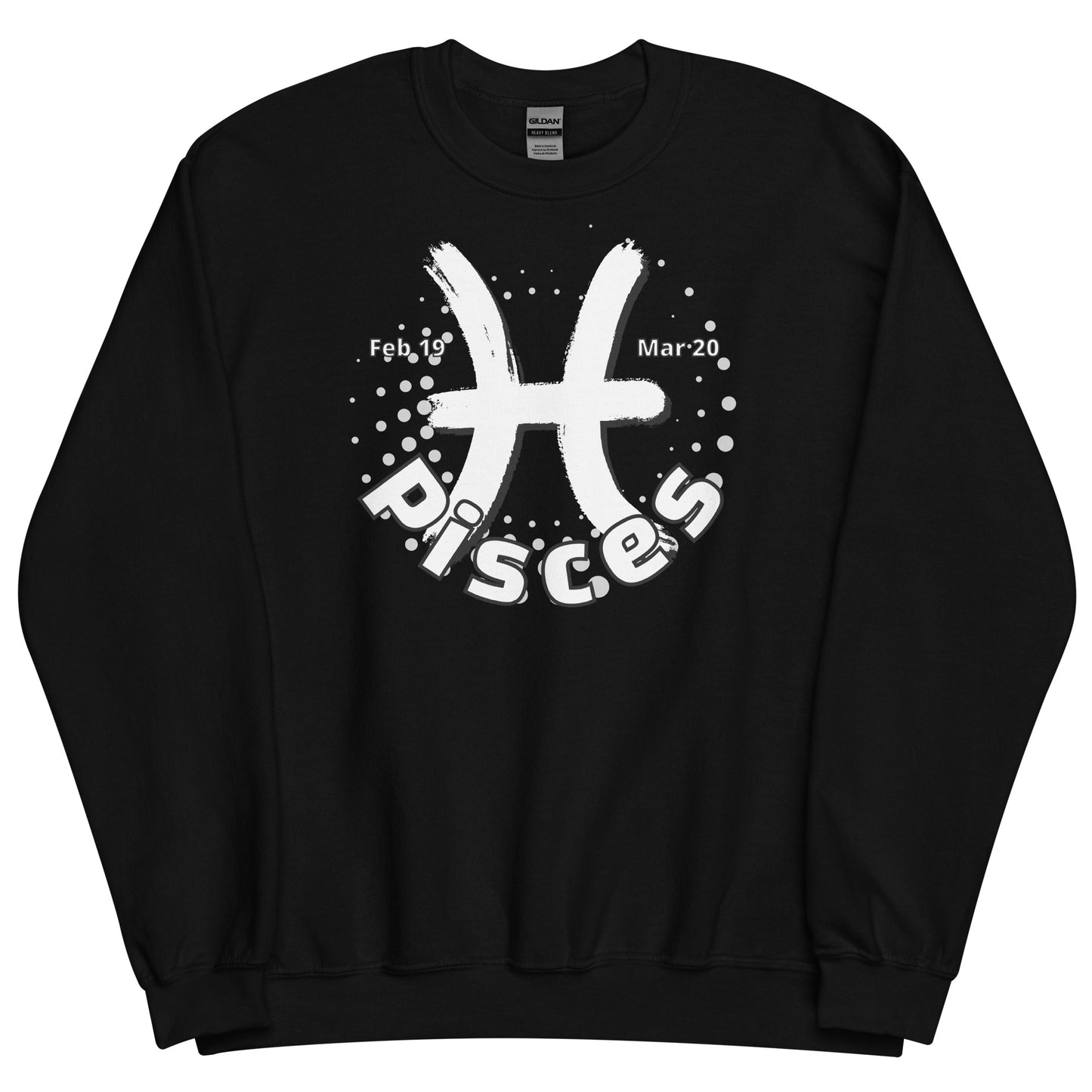 Fische Sternzeichen Unisex Sweatshirt