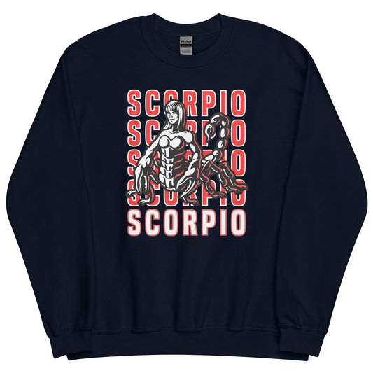 Skorpion Sternzeichen Unisex Sweatshirt