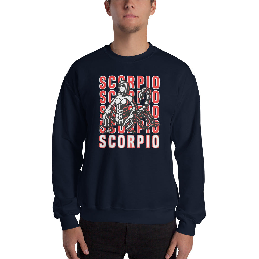 Skorpion Sternzeichen Unisex Sweatshirt