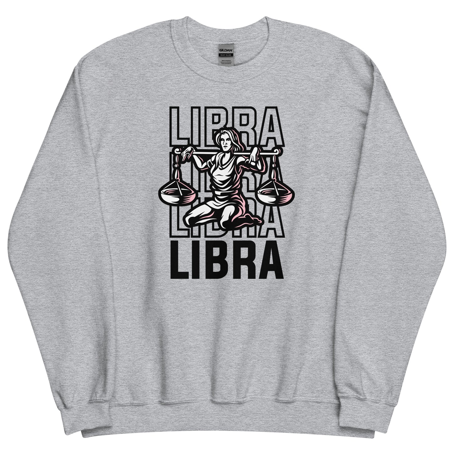 Sudadera unisex con signo del zodiaco Libra