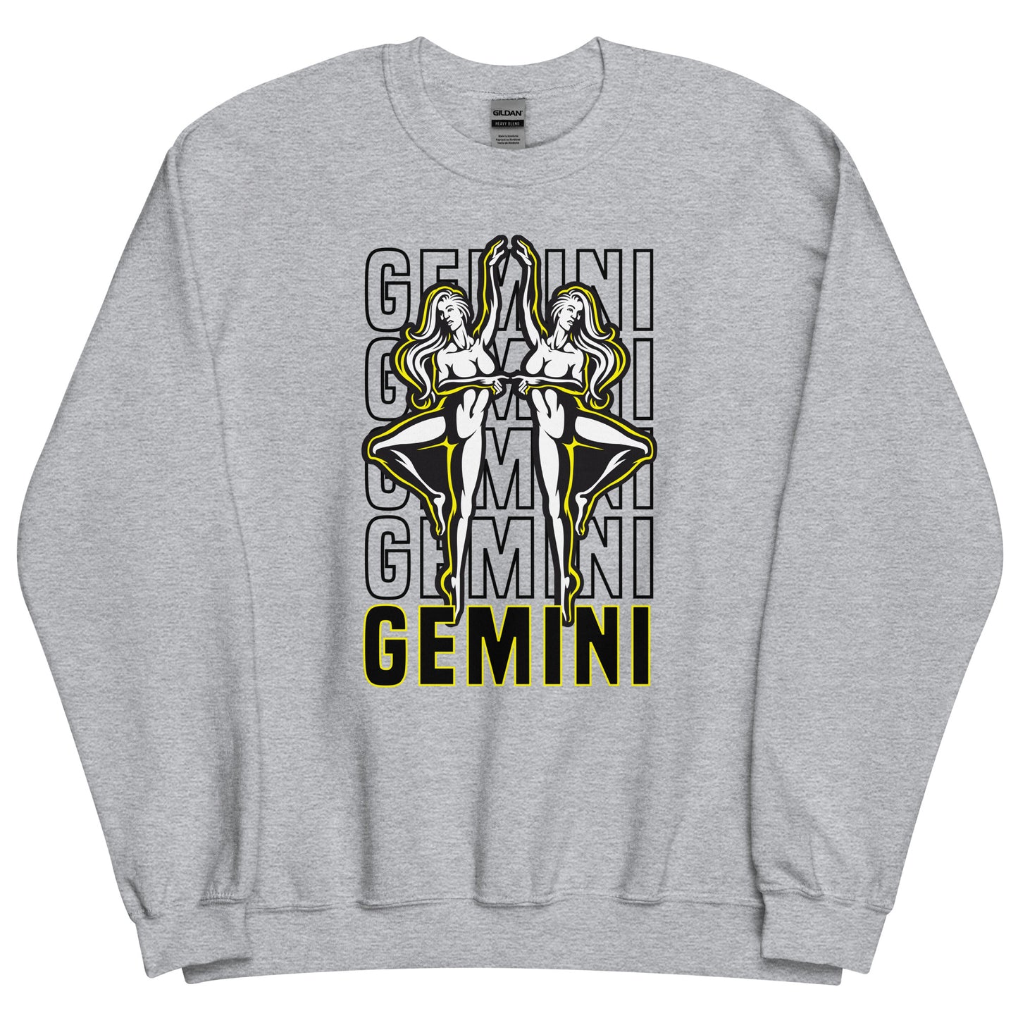 Sudadera unisex con signo del zodiaco Géminis