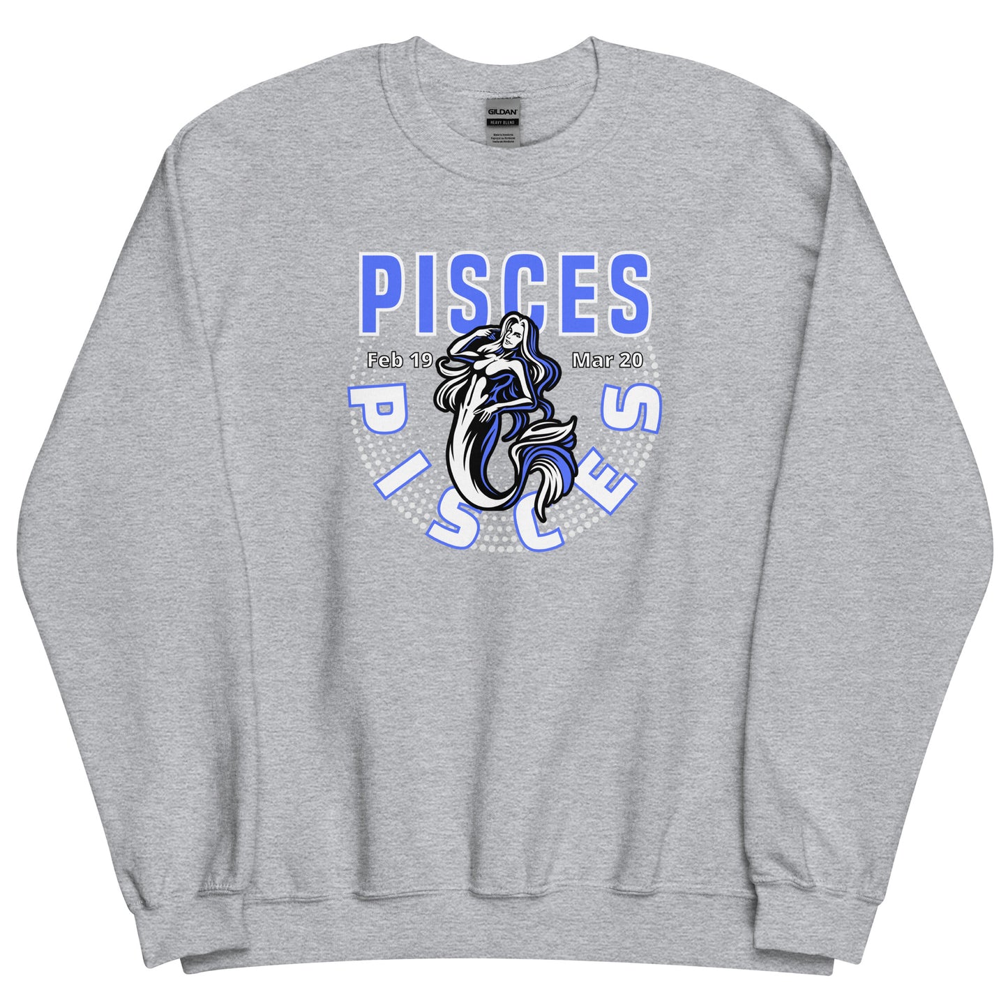 Pisces Zodiac Sign Unisex Sweatshirt