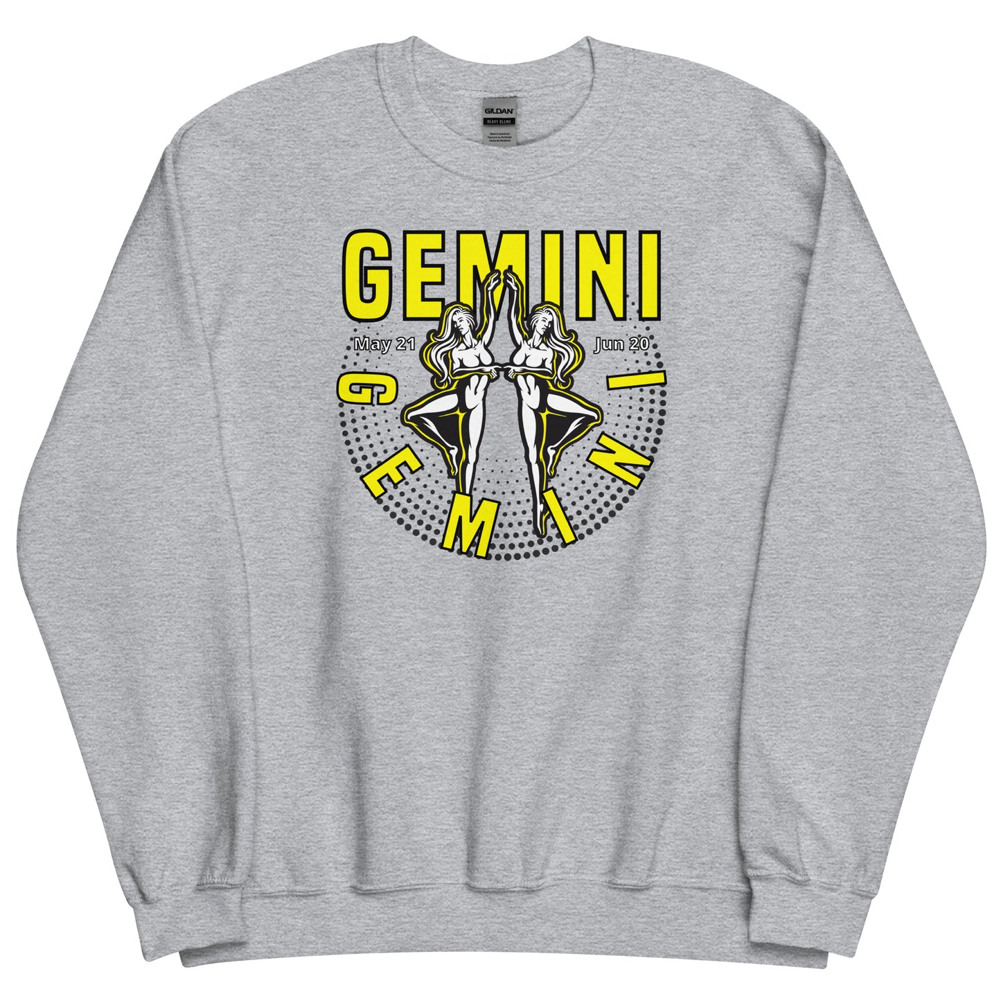 Gemini Zodiac Sign Unisex Sweatshirt