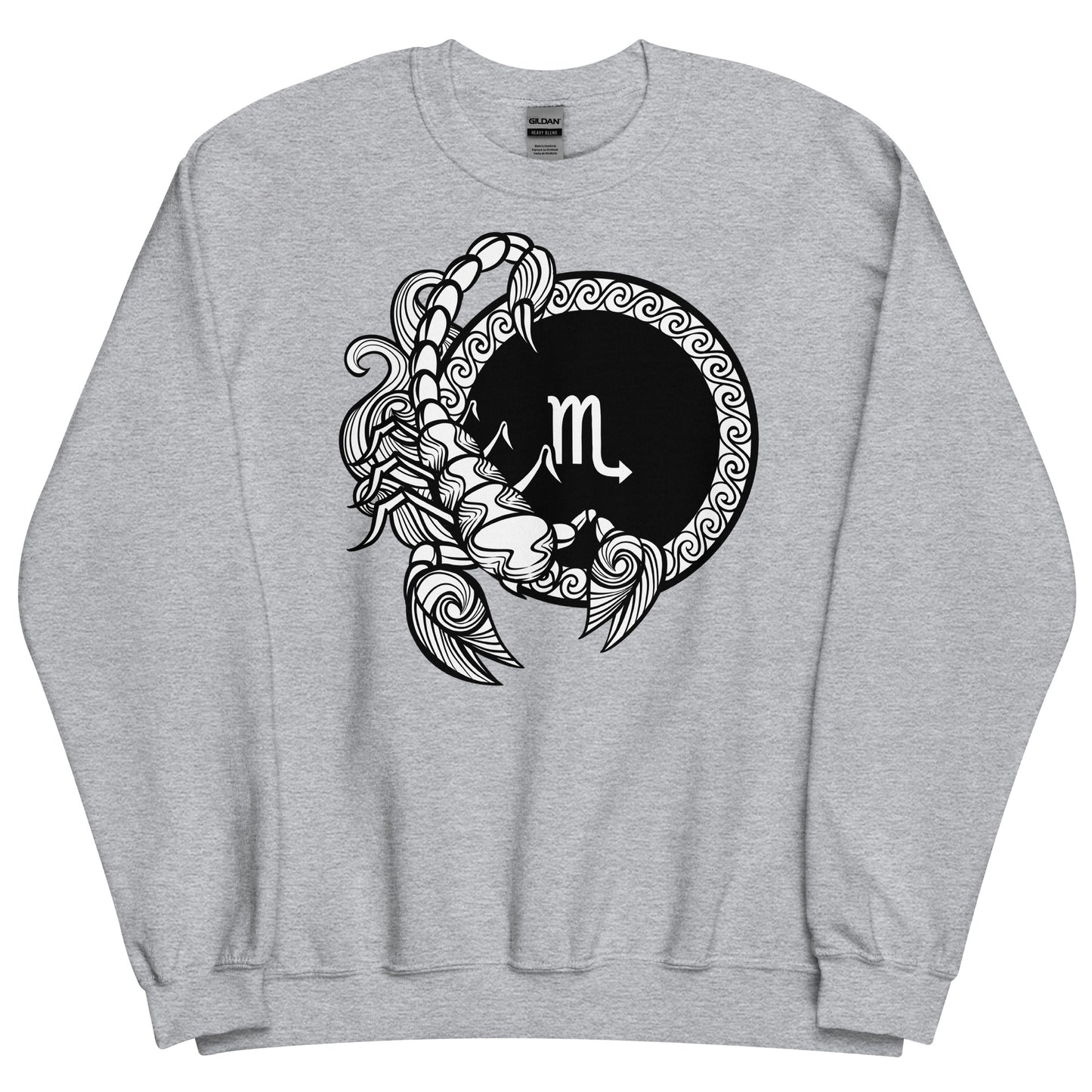 Sudadera unisex con signo del zodiaco Escorpio