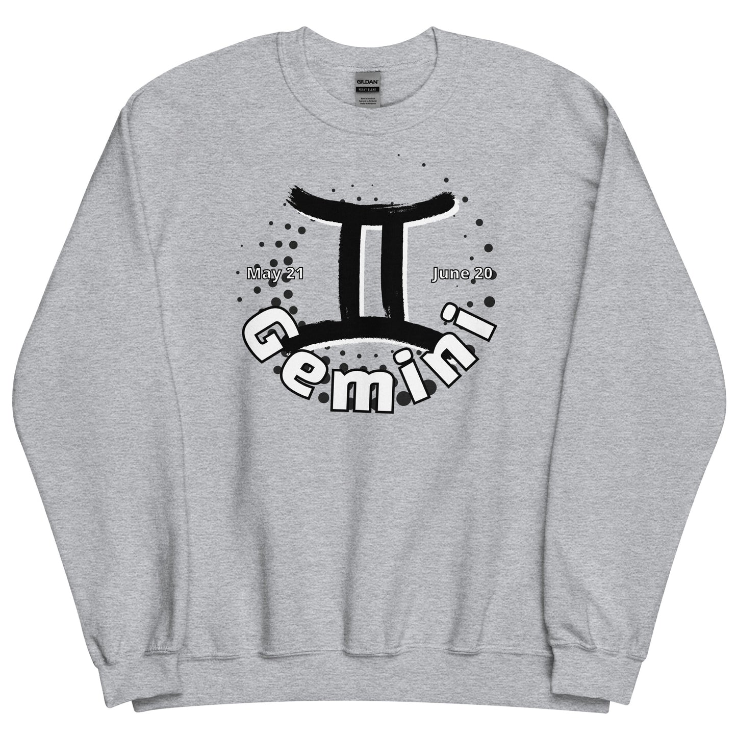 Sudadera unisex con signo del zodiaco Géminis