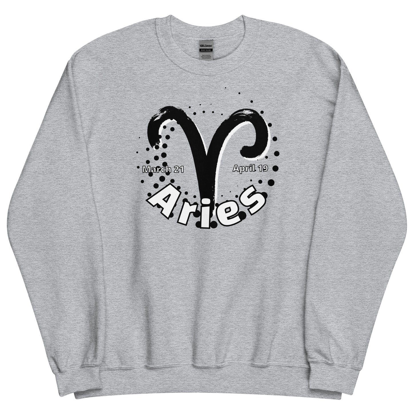 Aries Zodiac Sign Unisex Sweatshirt