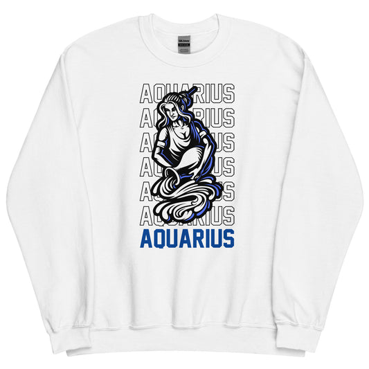 Aquarius Zodiac Unisex Sweatshirt