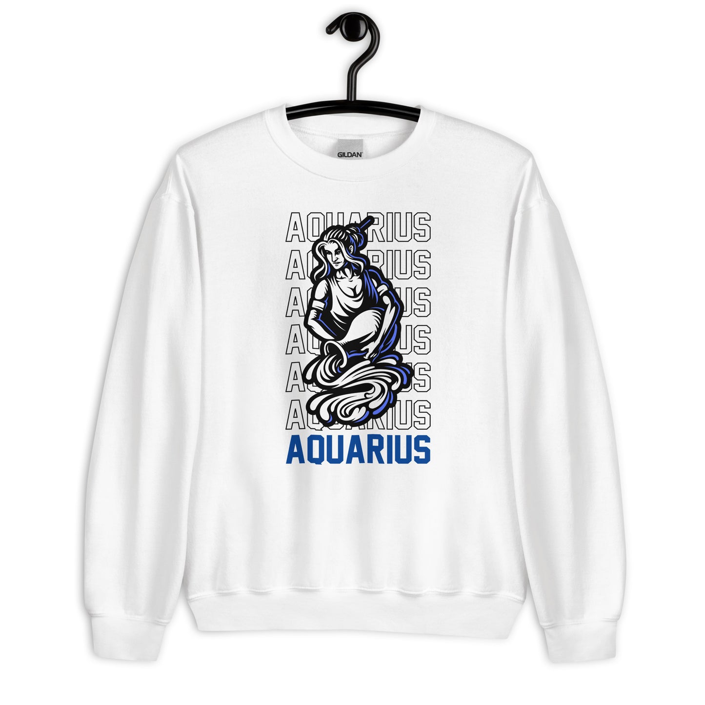 Aquarius Zodiac Unisex Sweatshirt