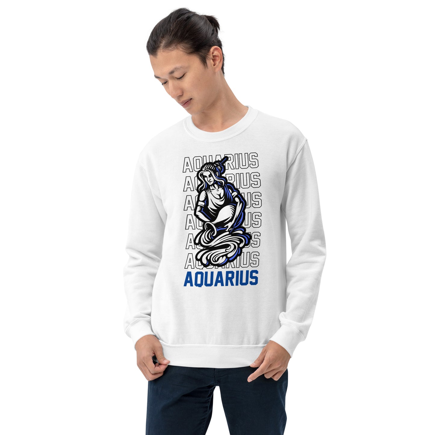 Aquarius Zodiac Unisex Sweatshirt