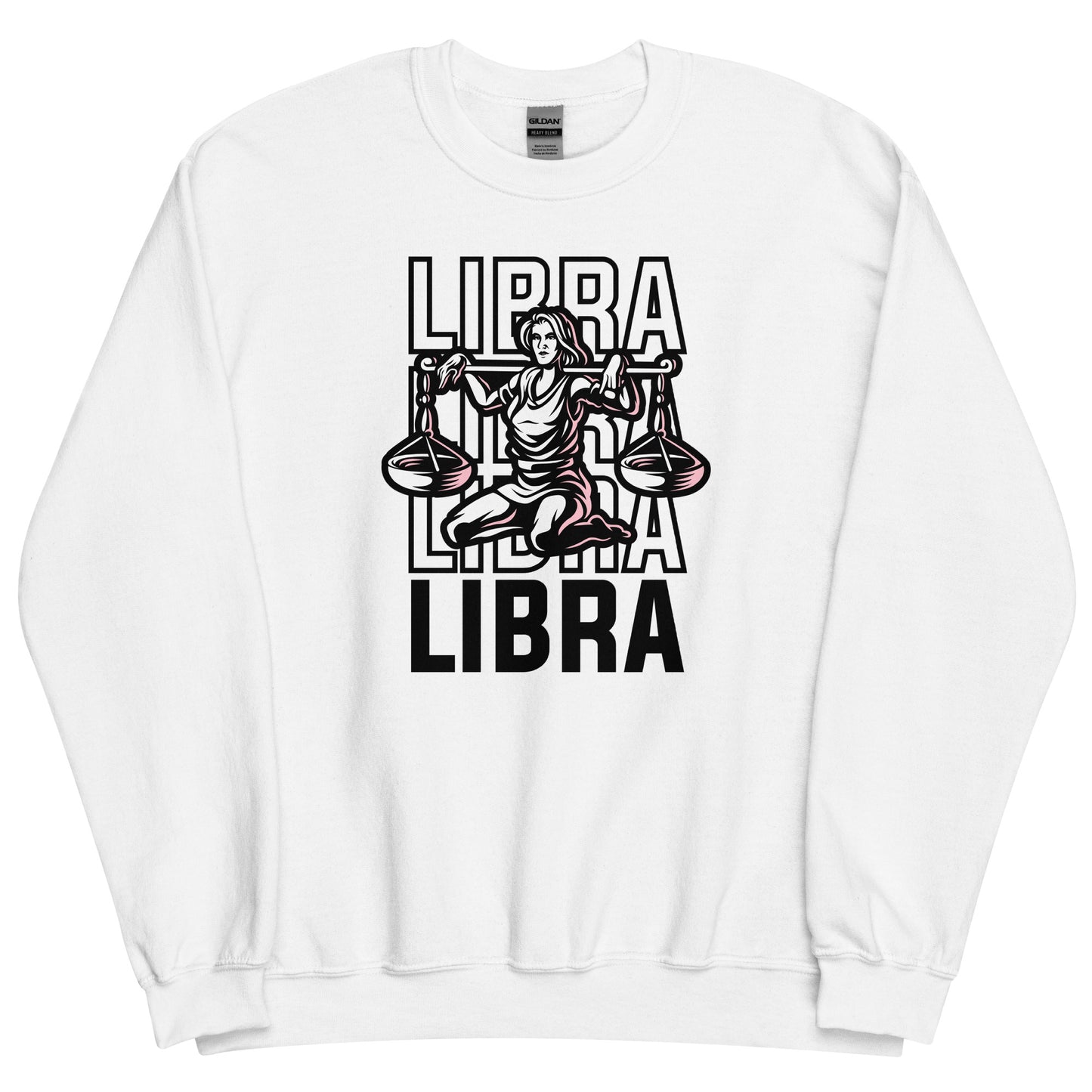 Sudadera unisex con signo del zodiaco Libra