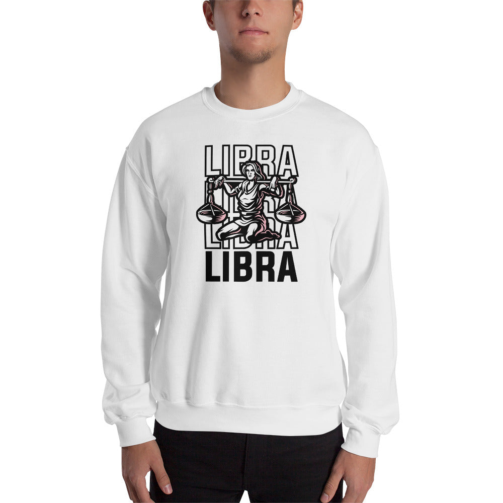 Sudadera unisex con signo del zodiaco Libra