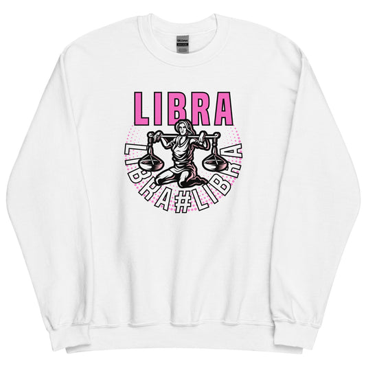 Sudadera unisex con signo del zodiaco Libra