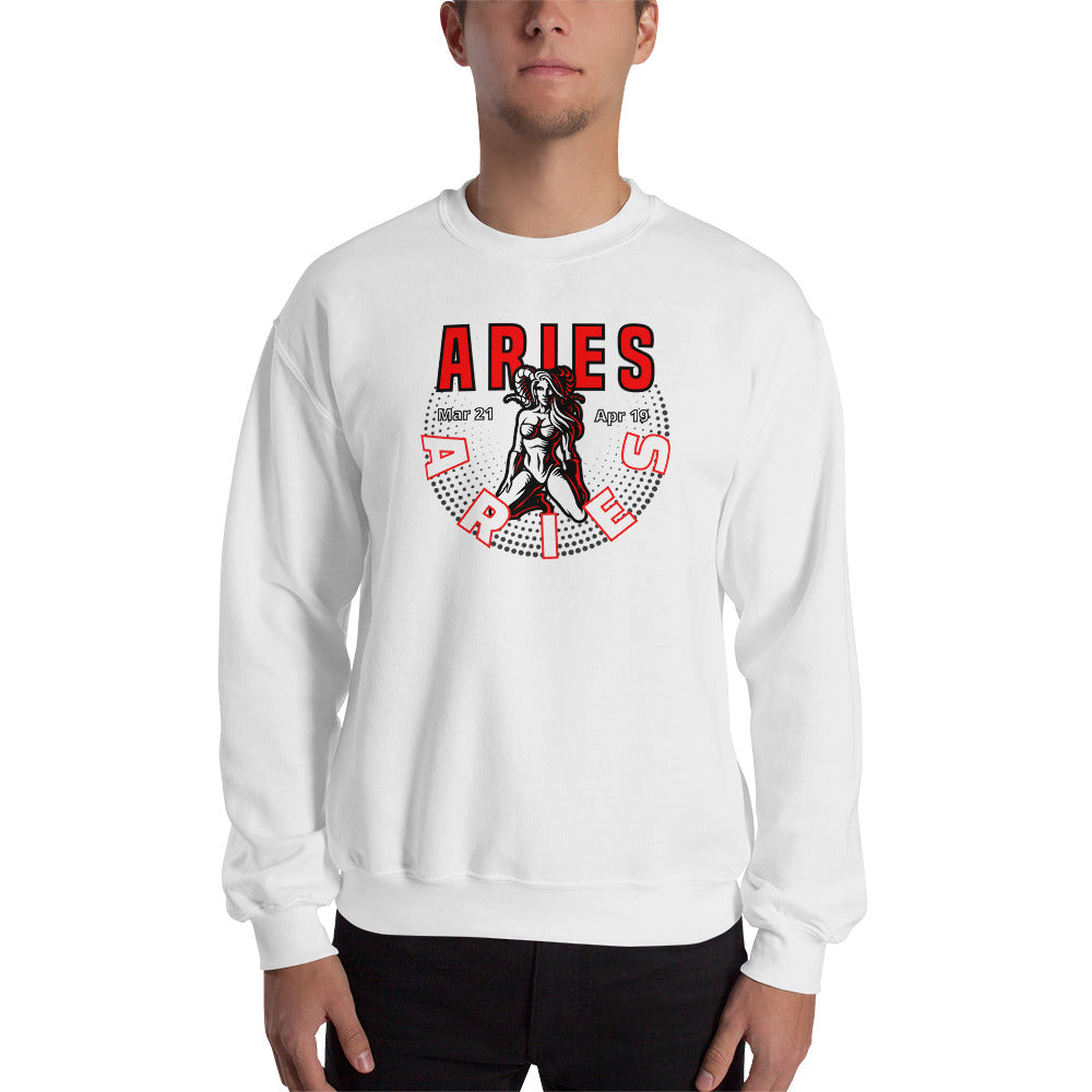 Sudadera unisex con signo del zodiaco Aries