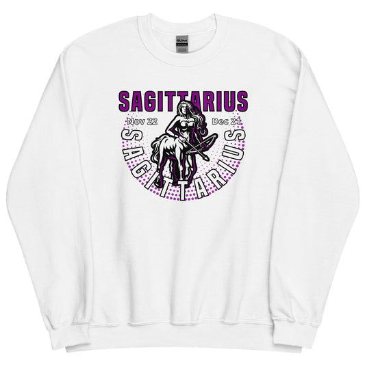 Sudadera unisex con signo del zodiaco Sagitario