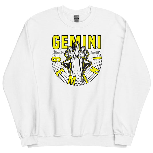 Gemini Zodiac Sign Unisex Sweatshirt