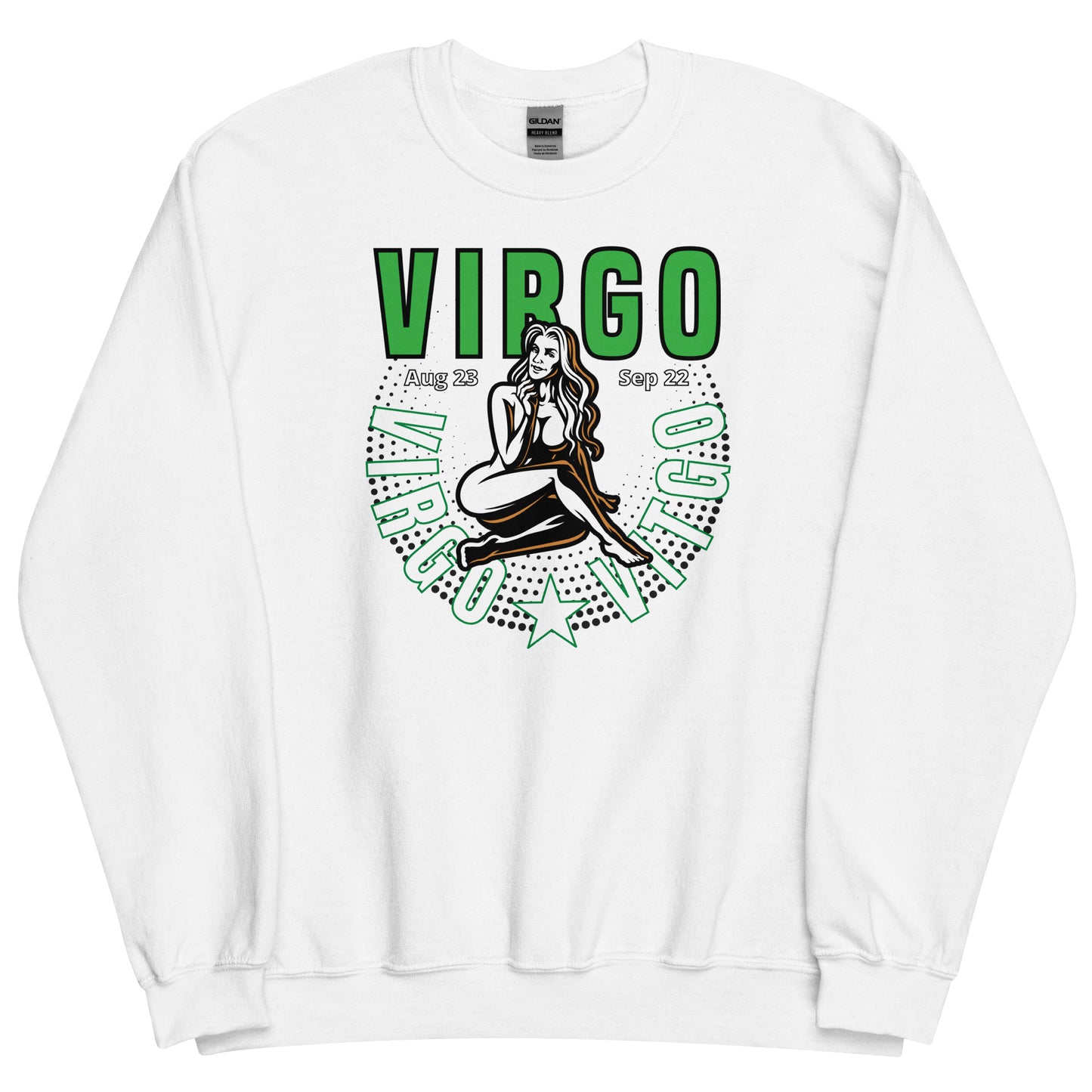 Virgo Zodiac Sign Unisex Sweatshirt