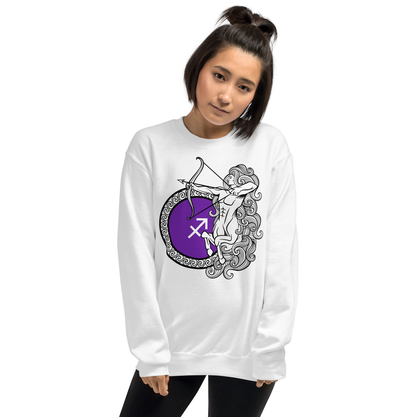 Sudadera unisex con signo del zodiaco Sagitario