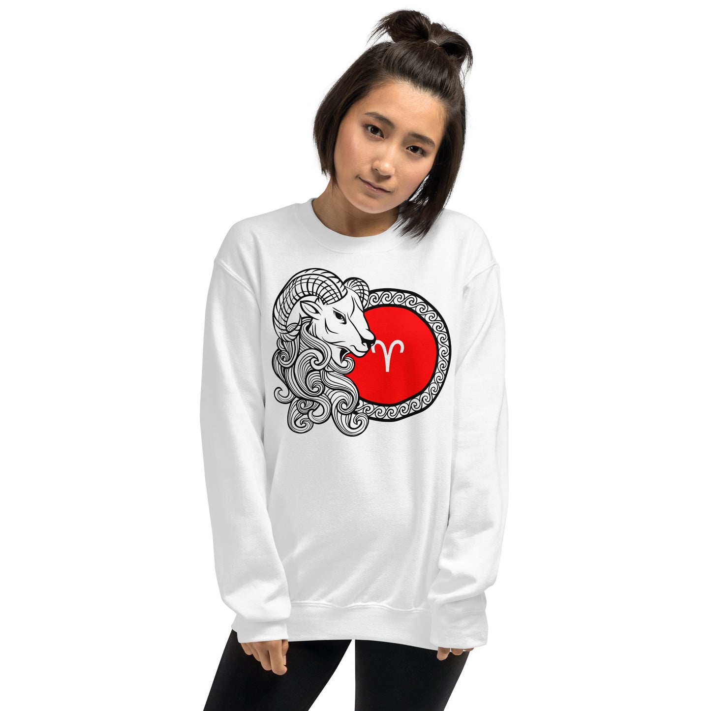 Aries Zodiac Sign Unisex Sweatshirt