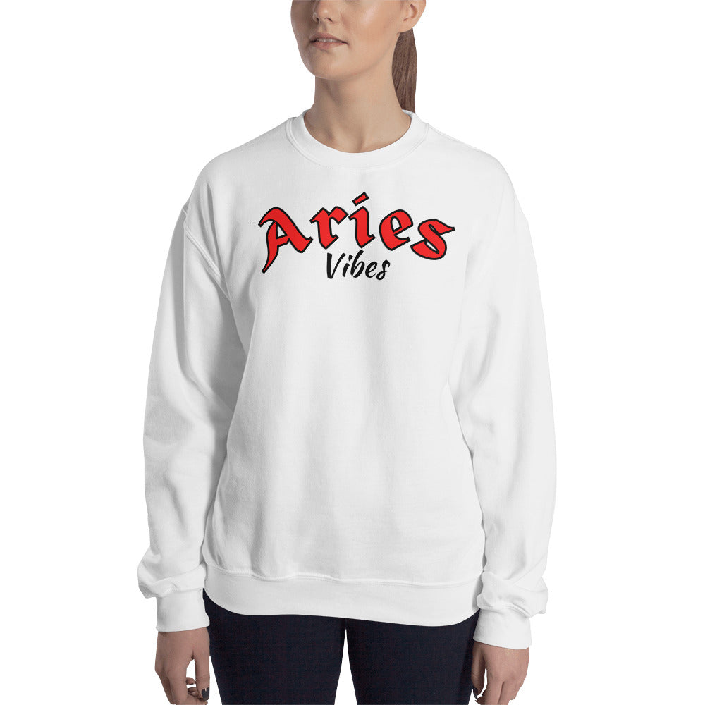 Aries Zodiac Sign Unisex Sweatshirt