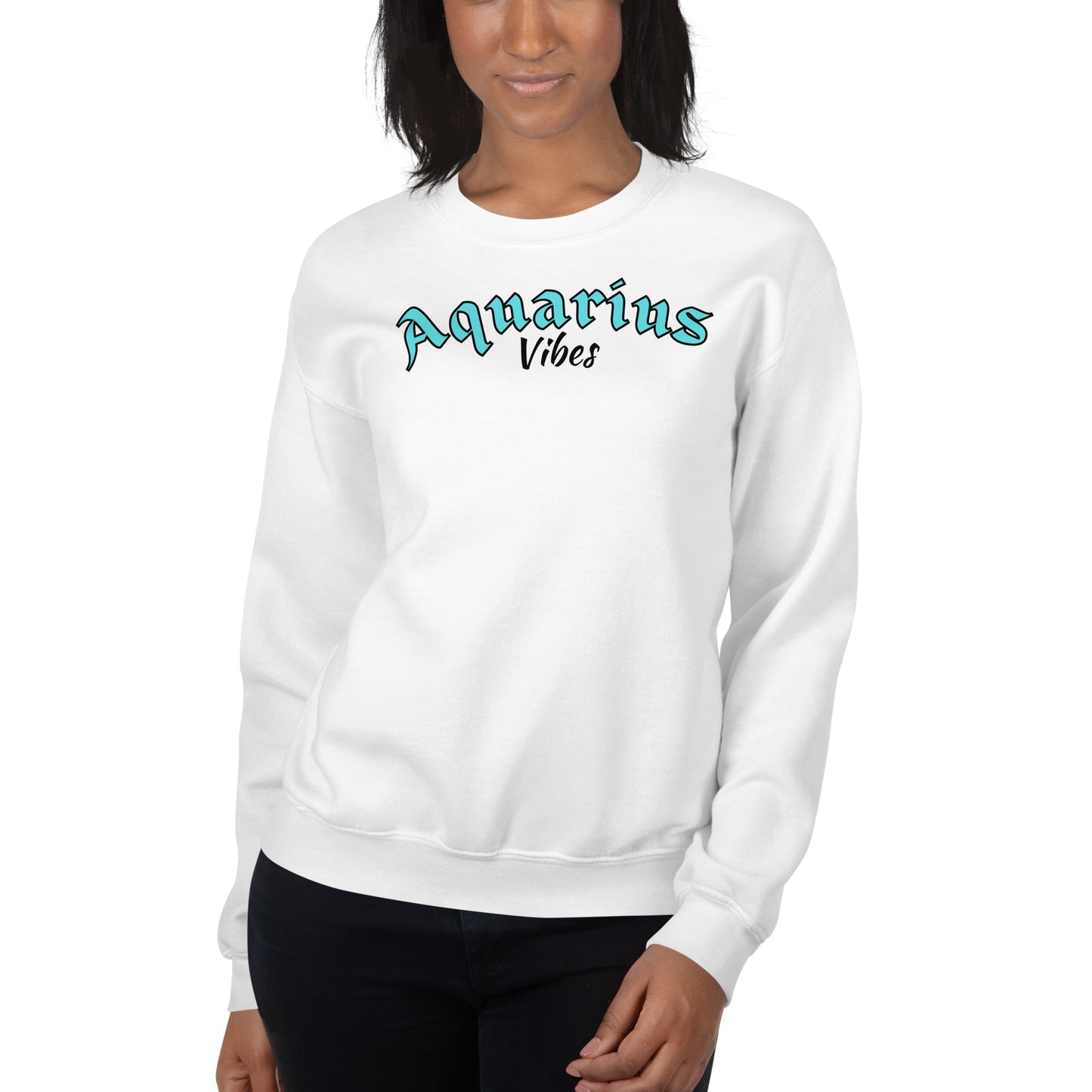 Aquarius Zodiac Sign Unisex Sweatshirt