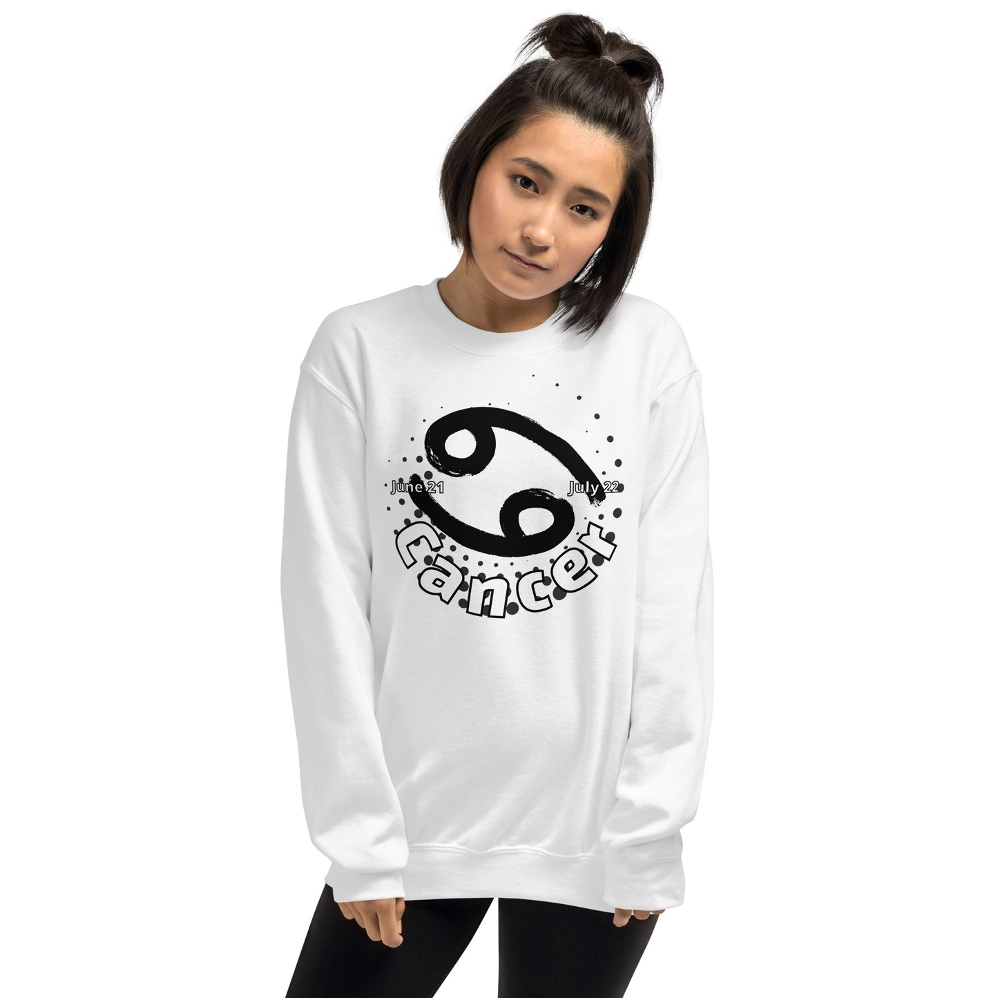 Cancer Zodiac Sign Unisex Sweatshirt