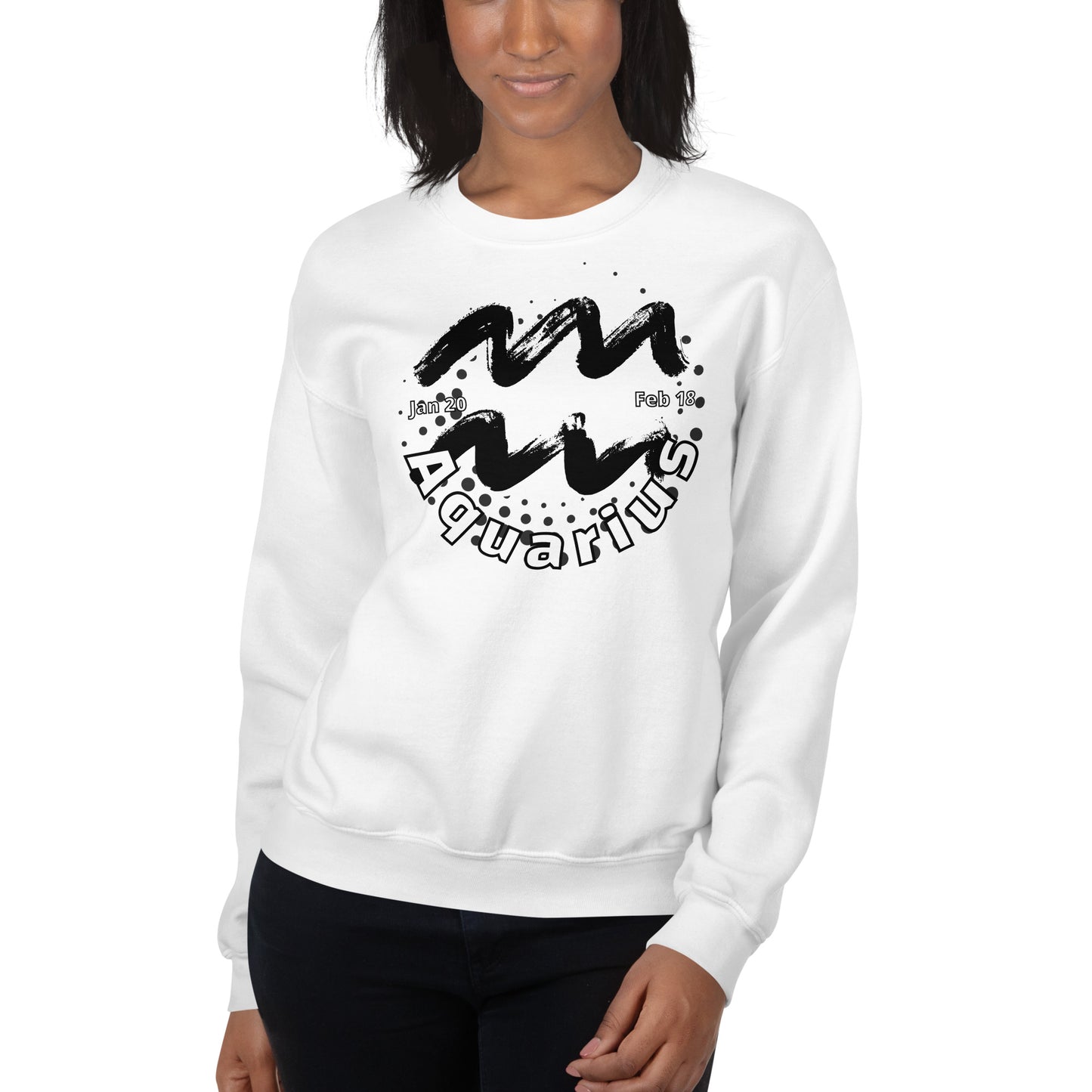 Wassermann Sternzeichen Unisex Sweatshirt