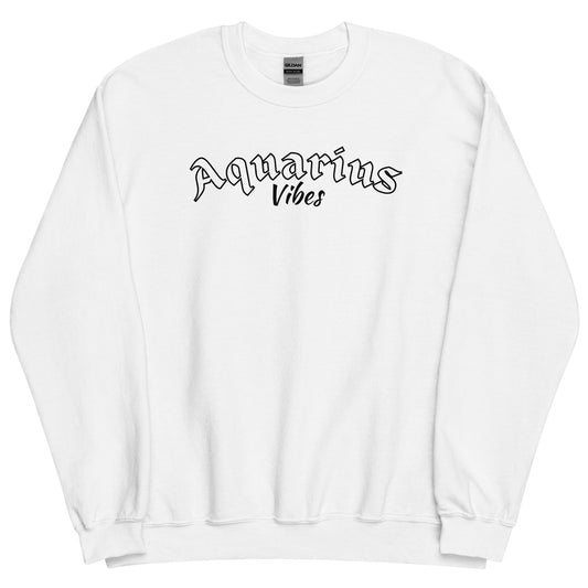 Acuario Vibes ♒️ Zodíaco, Sudadera Unisex