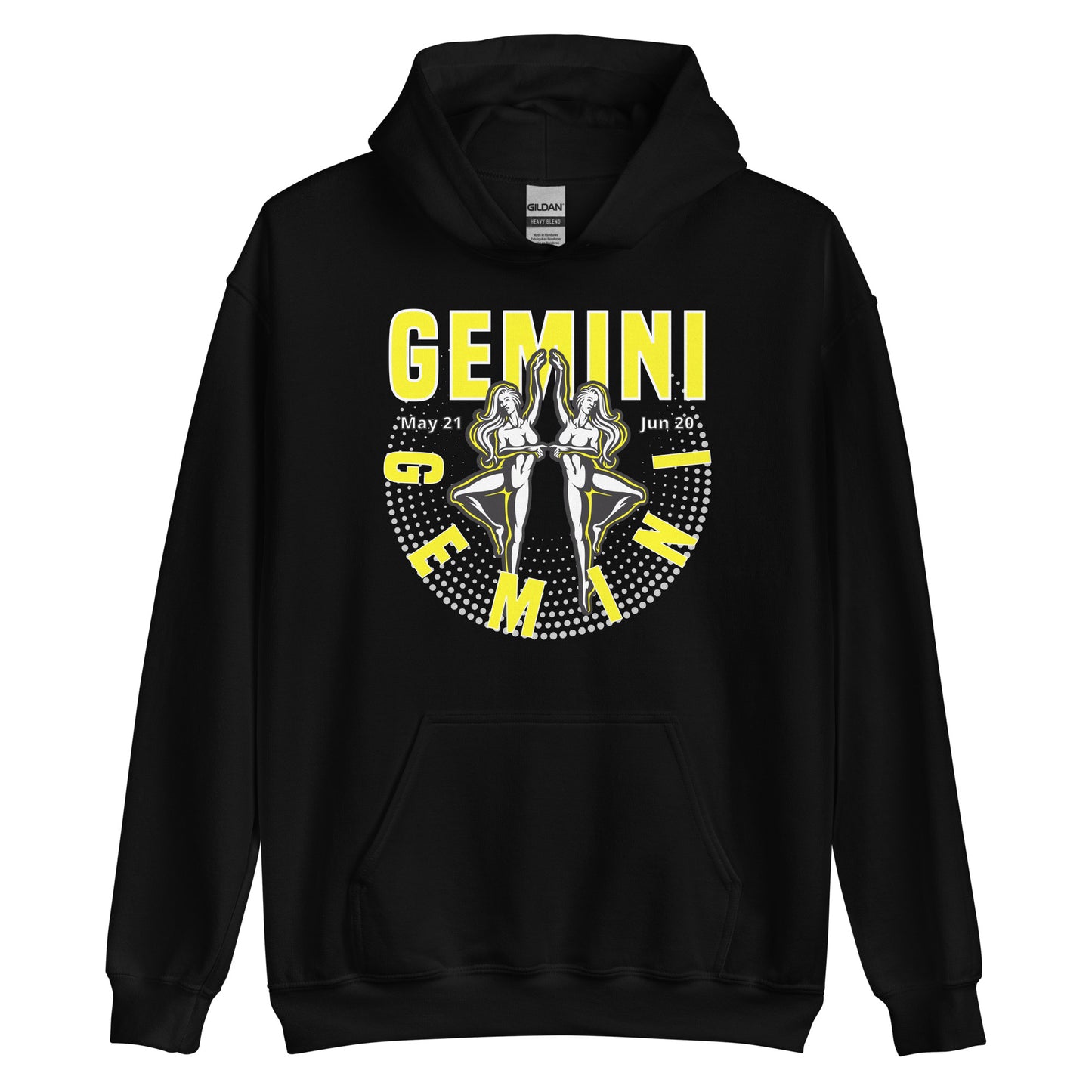 Gemini Zodiac Sign Unisex Hoodie