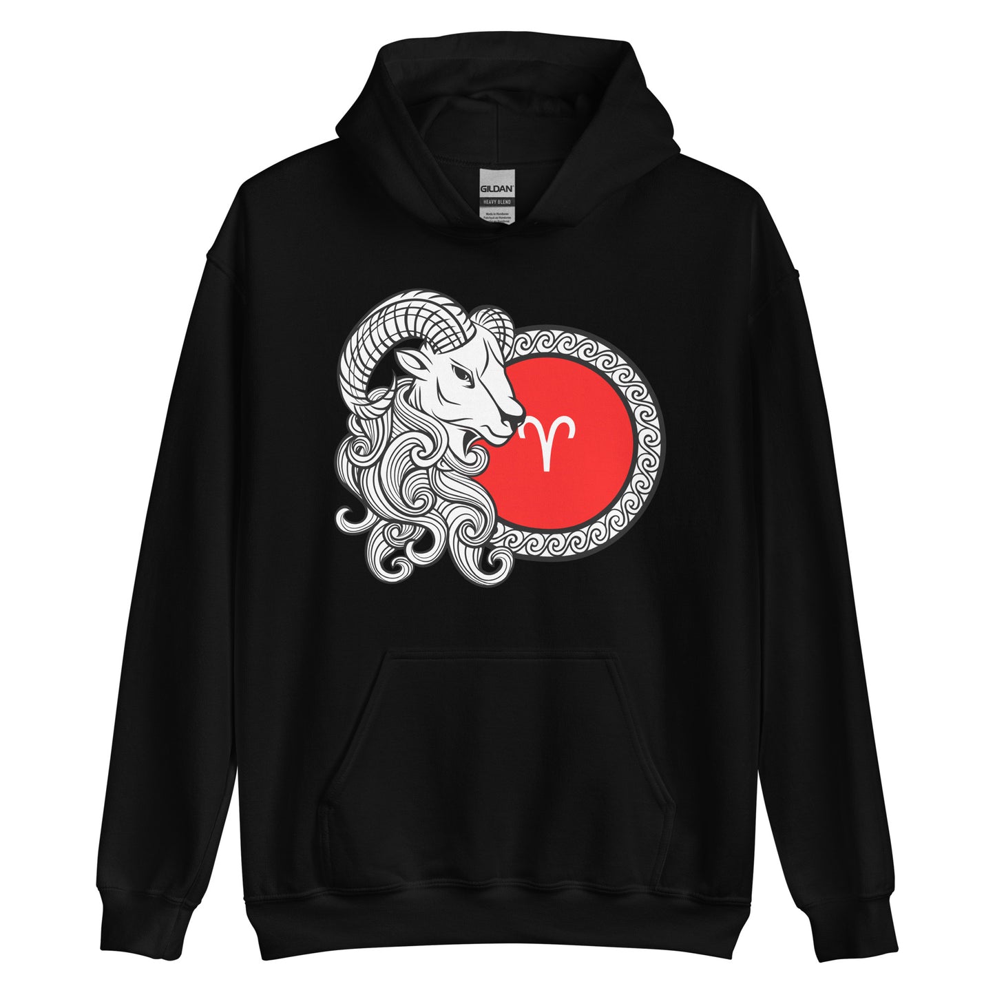 Widder Sternzeichen Unisex Hoodie