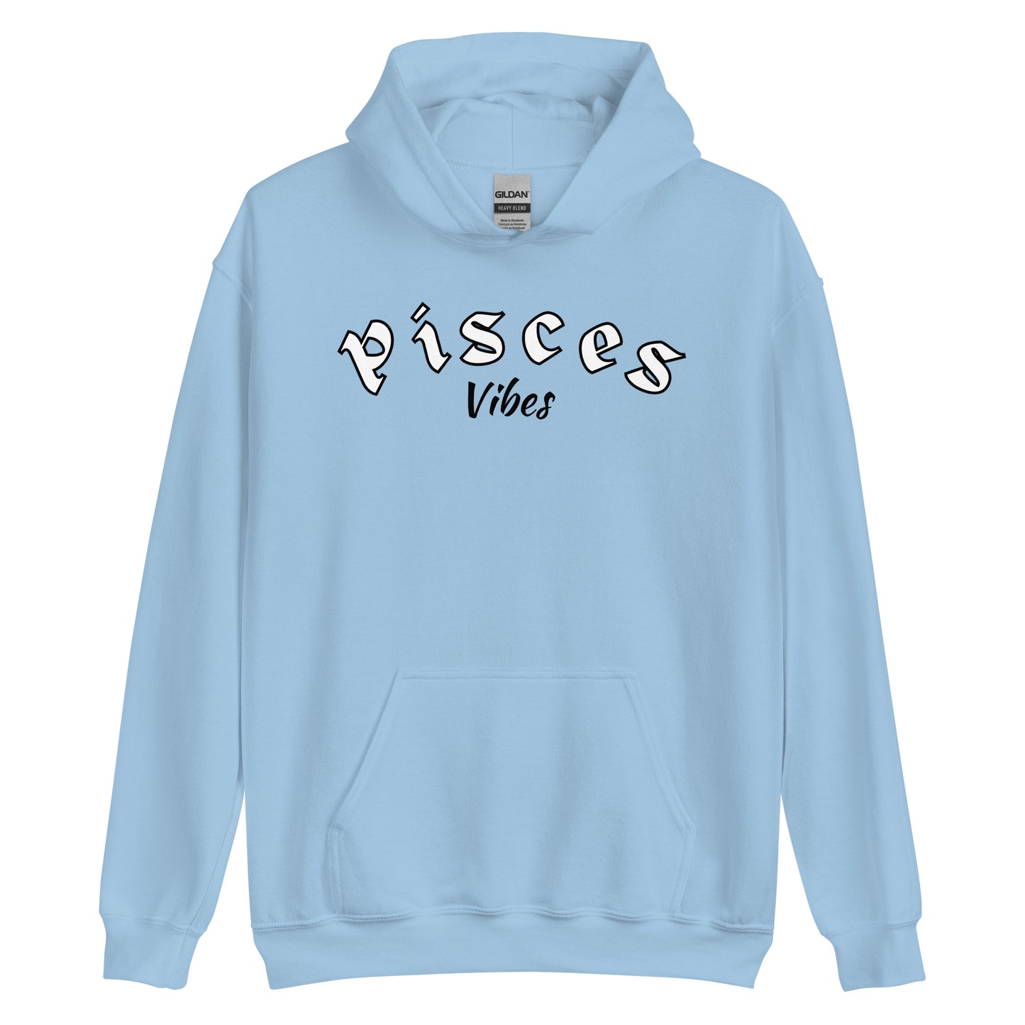 Sudadera con capucha unisex del signo del zodíaco de Piscis