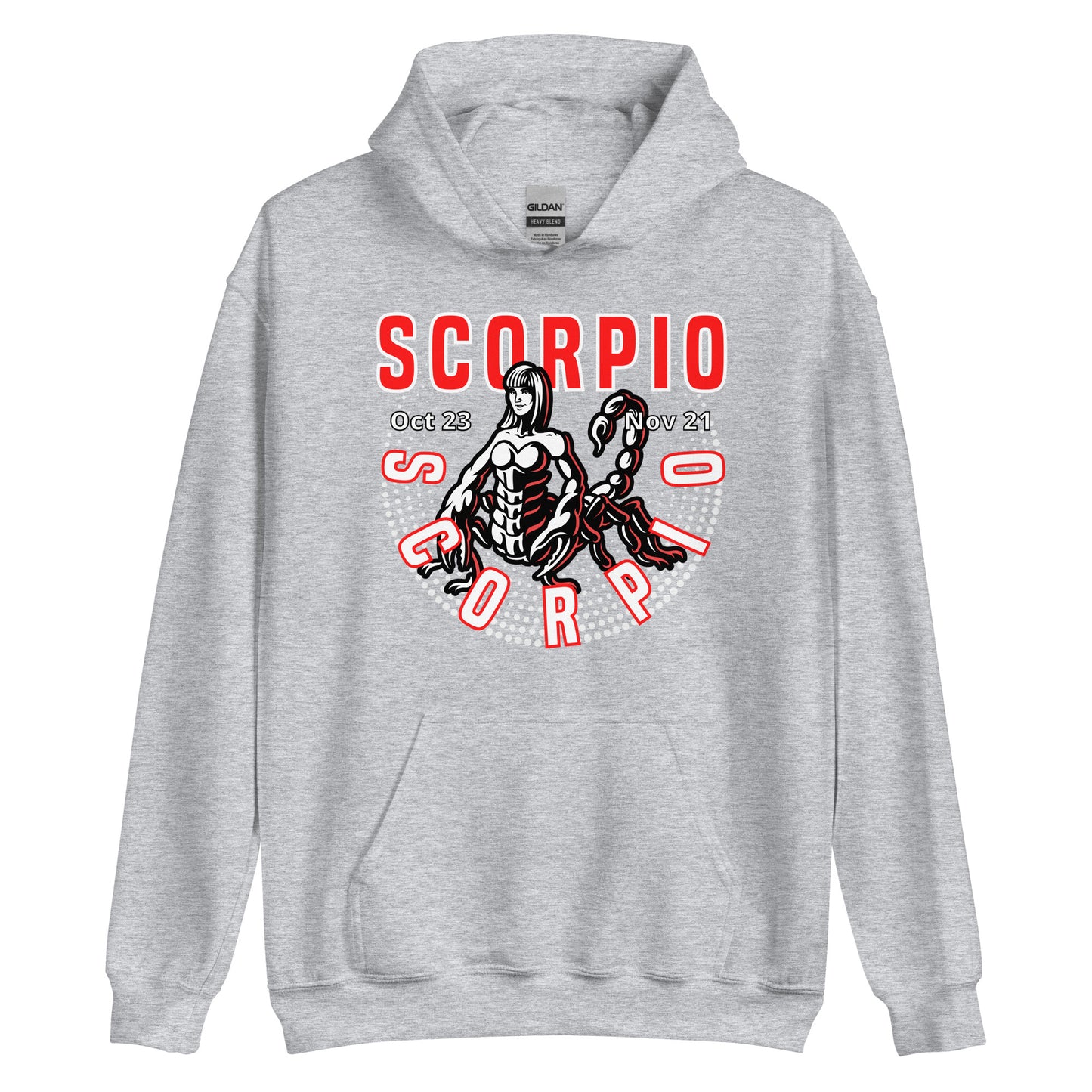 Skorpion Sternzeichen Unisex Hoodie