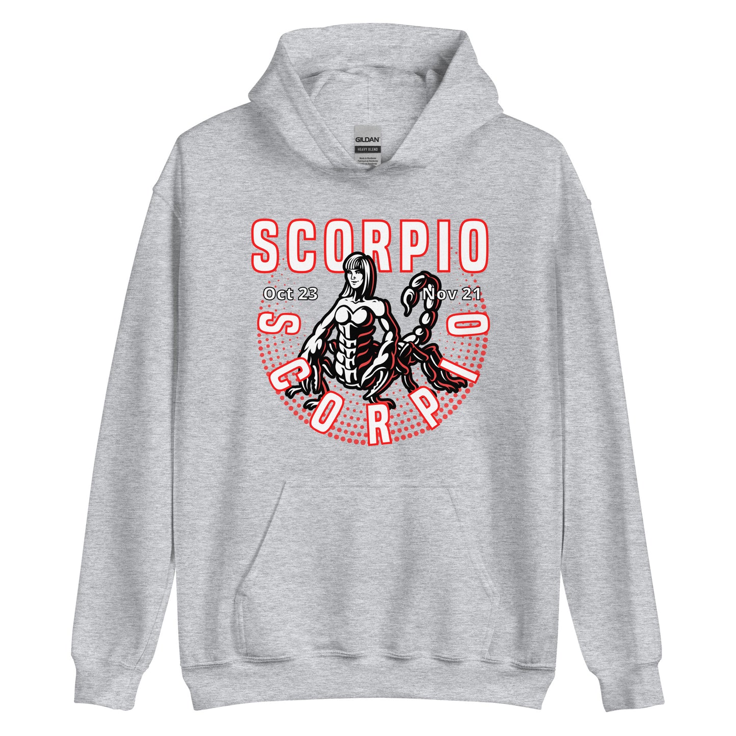 Scorpio Zodiac Sign Unisex Hoodie