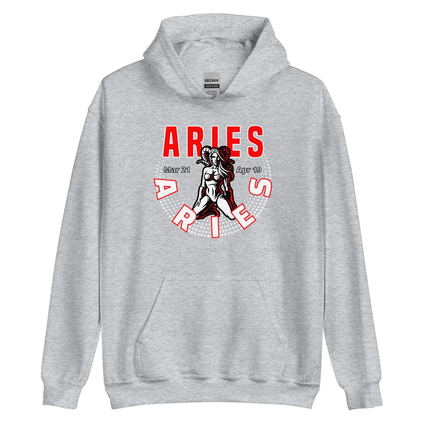 Aries Zodiac Sign Unisex Hoodie