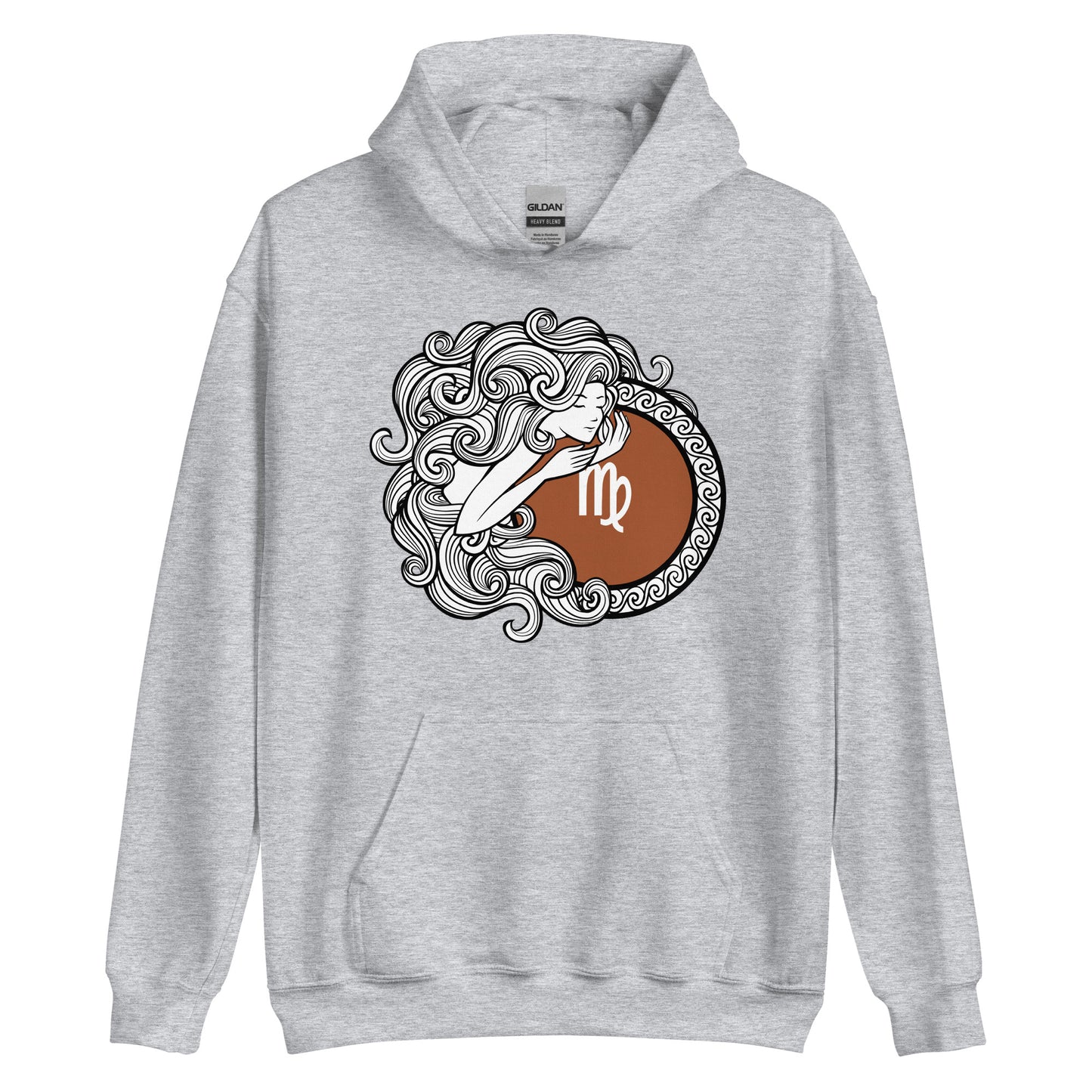 Virgo Zodiac Sign Unisex Hoodie