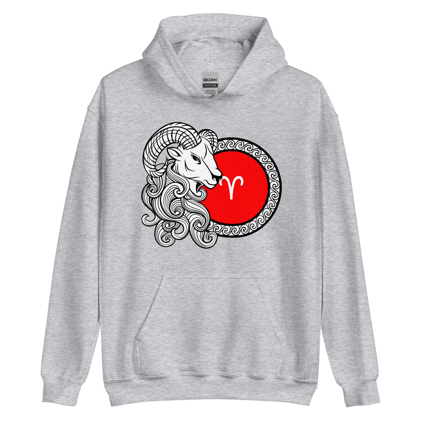 Widder Sternzeichen Unisex Hoodie